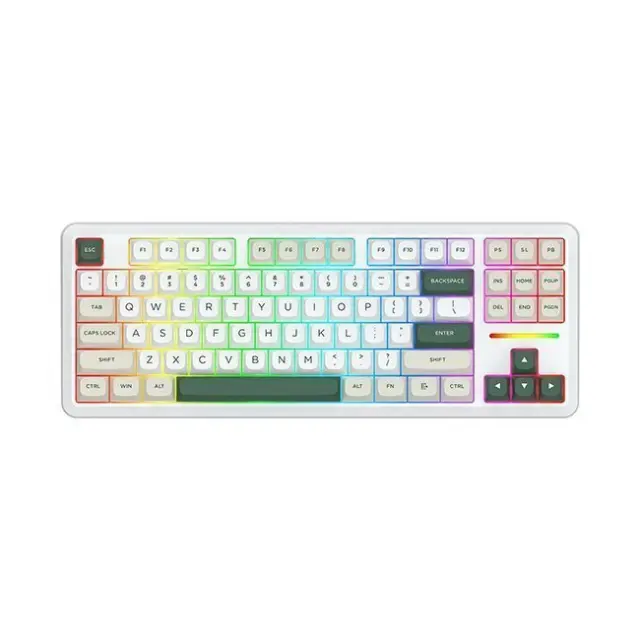 Redragon Gaming Keyboard Wildslash Pro Redragon RPC White (K734WCG-RGB-PRO)