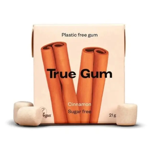 True Gum Cinnamon Τσίχλα με Γεύση Κανέλας, 21g