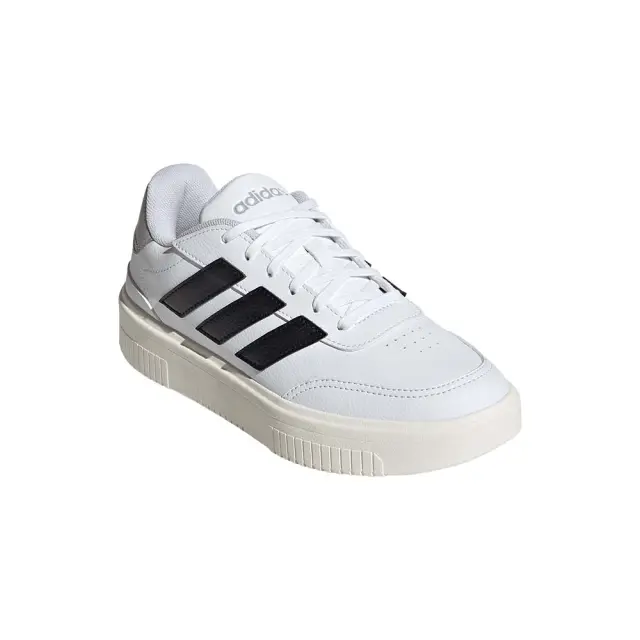 adidas Sportswear Women's Courtblock Bold Leather Άσπρο - Μαύρο JI2202 (adidas Sportswear) - 36 ⅔ 3