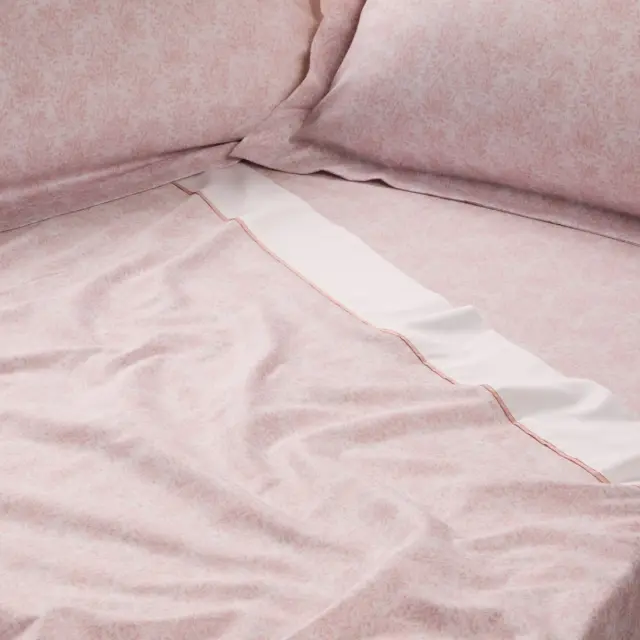 Σετ Σεντόνια 240x260 Υπέρδιπλα Prestige Das Home 1721 Nude-Ecru Χωρίς Λάστιχο100% Βαμβακoσατέν 2