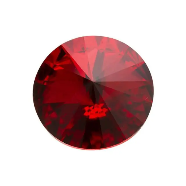 Swarovski 1122 Rivoli Scarlet Ø18mm - 2τεμ