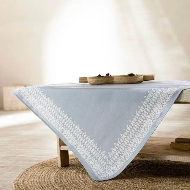 ΚΑΡΕ 85X85CM GOFIS HOME CELESTINA Μπλε 198/ 01