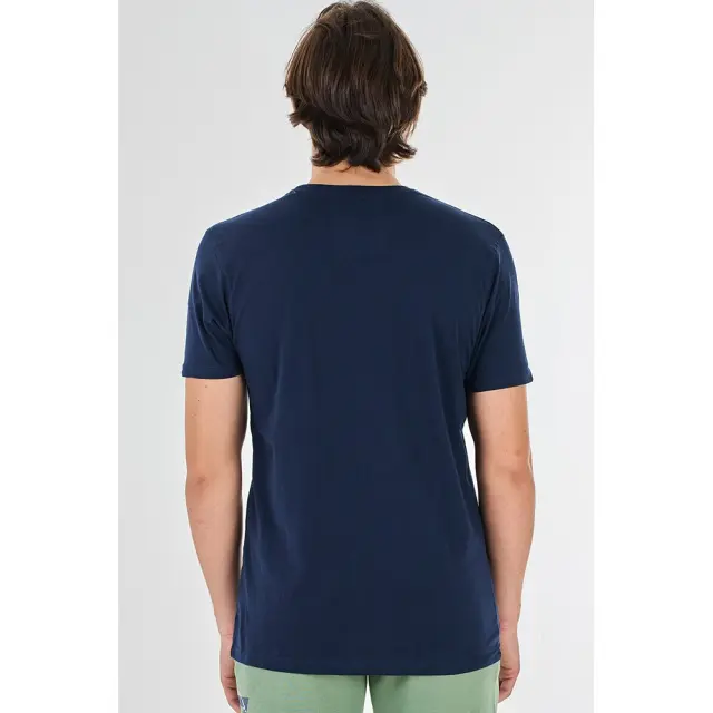 Magnetic North Original Trademark T-Shirt (23009-Navy Blue) - Μπλέ 3