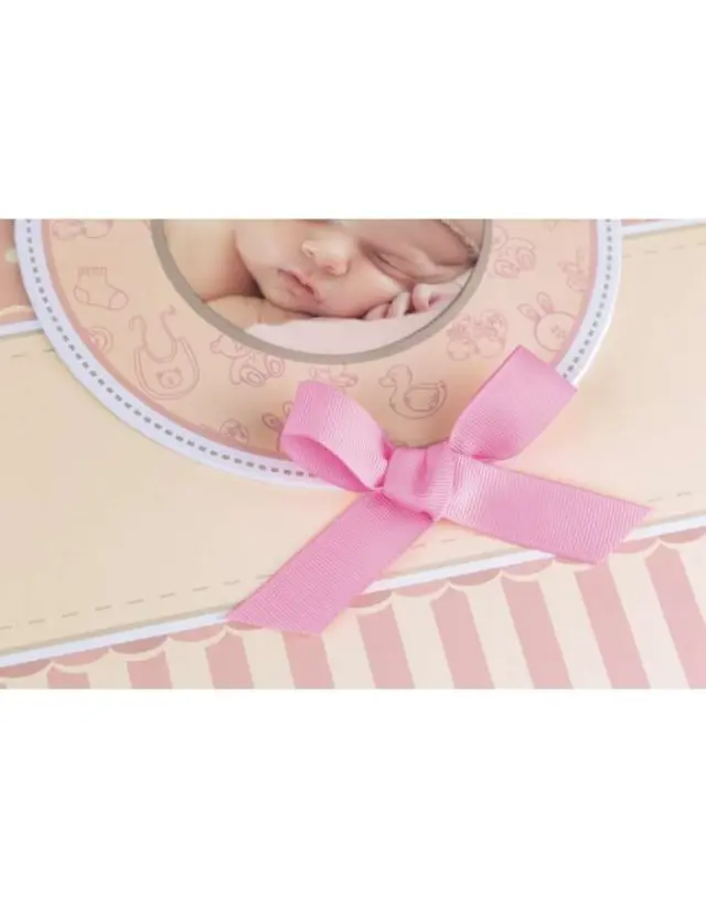 Άλμπουμ Παιδικό MATILDA ροζ με Ριζόχαρτο 31x31 cm 60 σελίδες 2
