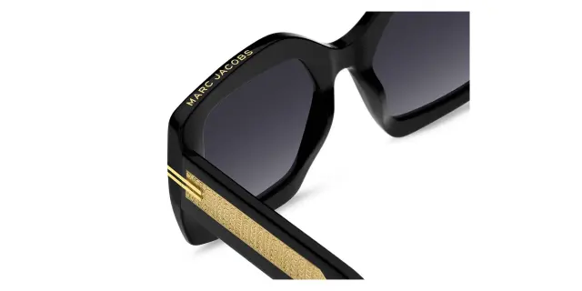 Marc Jacobs Γυναικεία Γυαλιά Ηλίου με Μαύρο Κοκκάλινο Σκελετό και Μαύρο Ντεγκραντέ Φακό MJ1109 3