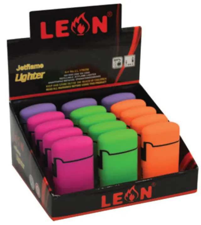 Leon Αναπτήρας Αντιανεμικός - Μεγάλος Cobble Fluo (170256) 2