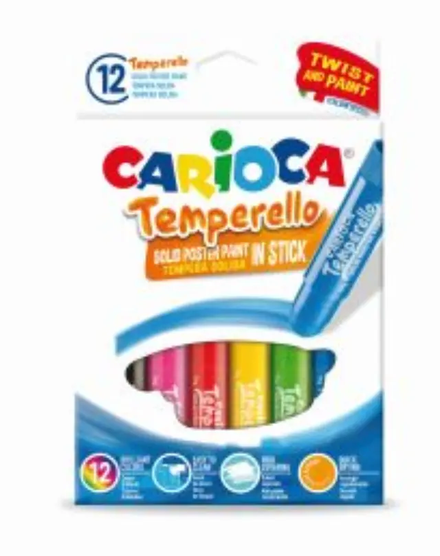 CARIOCA TEMPERELLO STICK (12 ΧΡΩΜ)