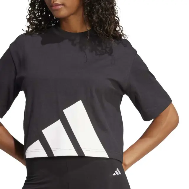 adidas Essentials Big Logo T-Shirt (JG8736-Black) - Μαύρο - XS 2
