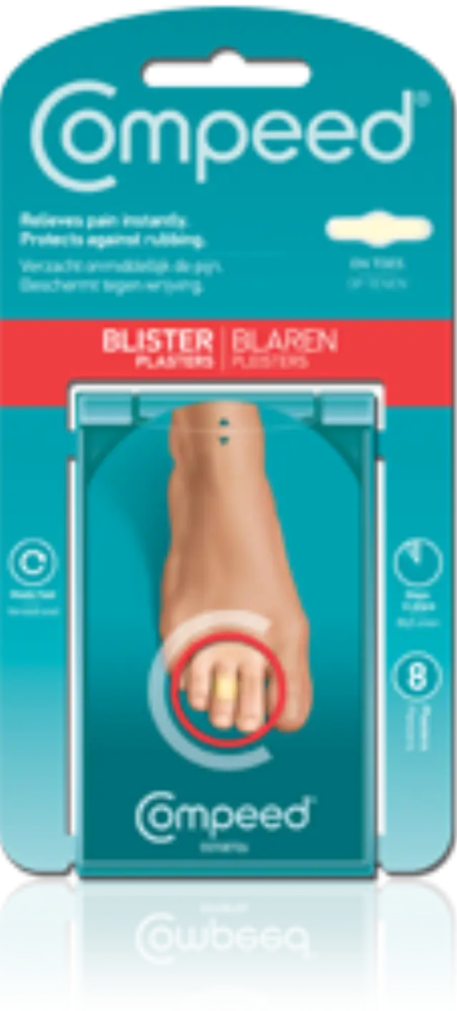 Compeed Επιθέματα Για Φουσκάλες Στα Δάχτυλα Των Ποδιών 8τμχ