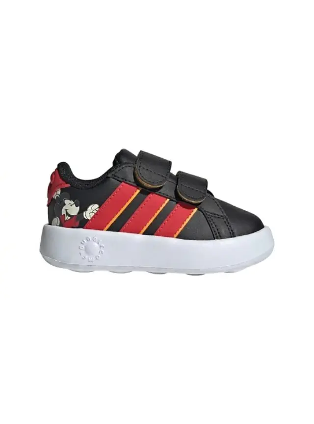 Βρεφικά Παπούτσια Adidas Disney Mickey Mouse Grand Court (Μεγέθη 19-27) ΜΑΥΡΟ