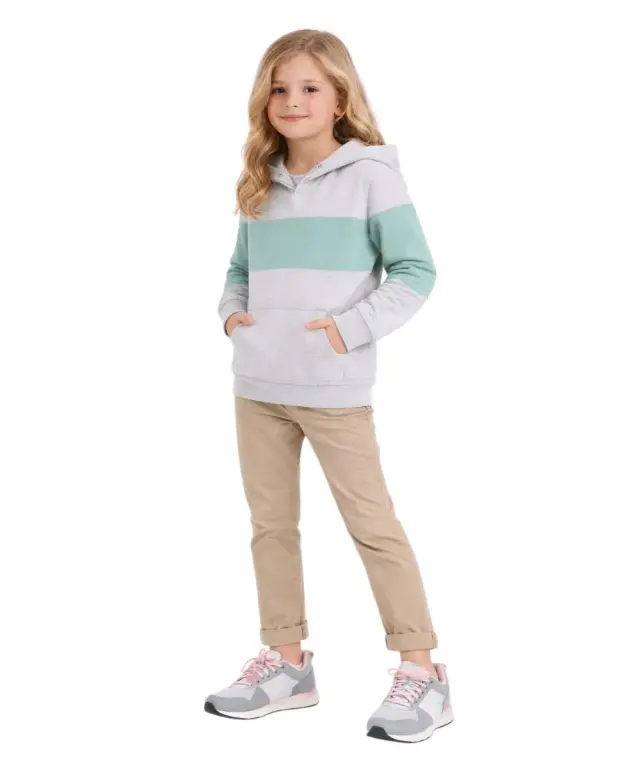 U.S. Polo Assn. - Παιδικά Sneakers NOBIK008K3TH1-LGR Γκρι/Ροζ - 28 3