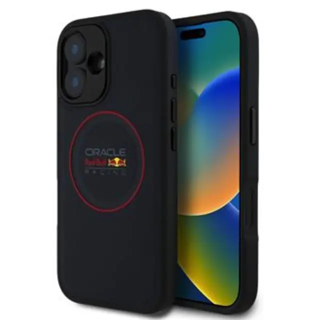 Red Bull PC/TPU Red Ring MagSafe Case for iPhone 16 Plus Navy