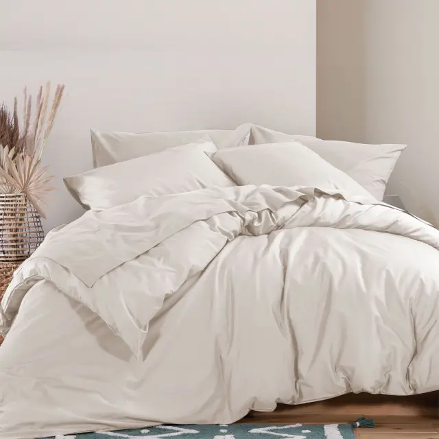 Nef-Nef Homeware Παπλωματοθήκη Basic-22 260x240 Εκρού 2