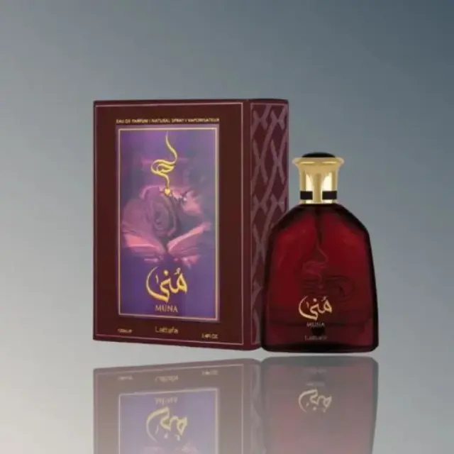 Lattafa Muna Eau De Parfum Γυναικείο Άρωμα 100ml 3