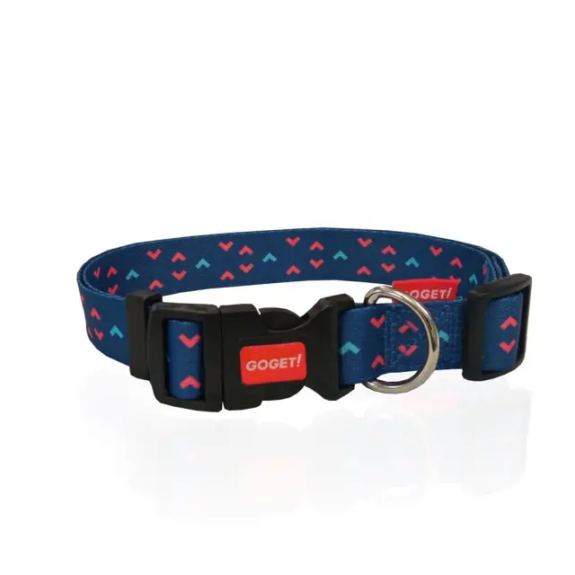 Pet Interest Motivo Περιλαίμιο Σκύλου Cielo Μπλε Large 2.5x44-74cm