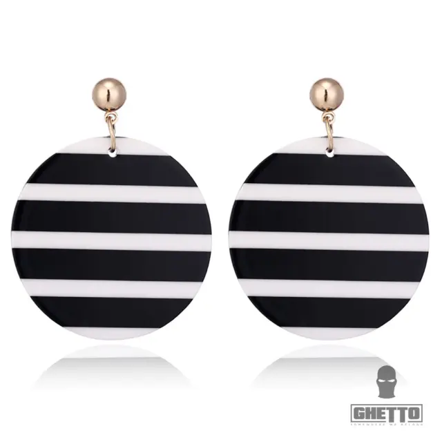 Ghetto Hot Strip Acrylic Earrings