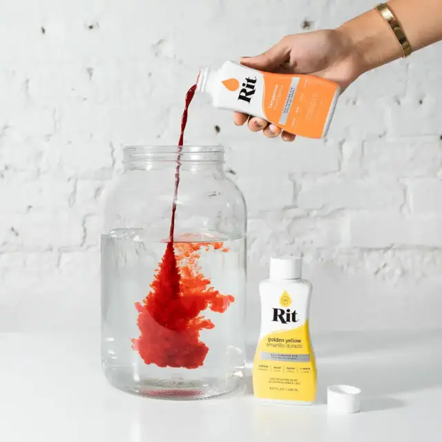 RIT DYE Liquid All-Purpose Βαφή Υφασμάτων – Tangerine 236ml 3