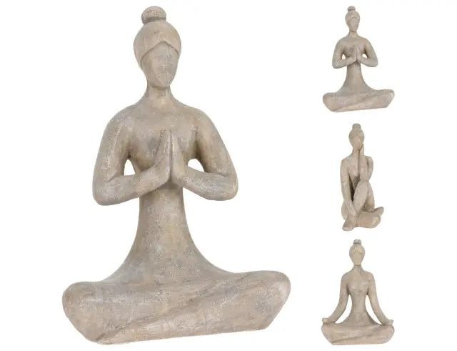 Διακοσμητική Φιγούρα Yoga με διαστάσεις 32x28.5x47cm - Σε 3 επιλογές σχεδίου 095203210