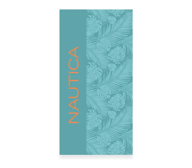 Nef-Nef Homeware Πετσέτα Θαλάσσης Nautica Consilio 80x160 Aqua