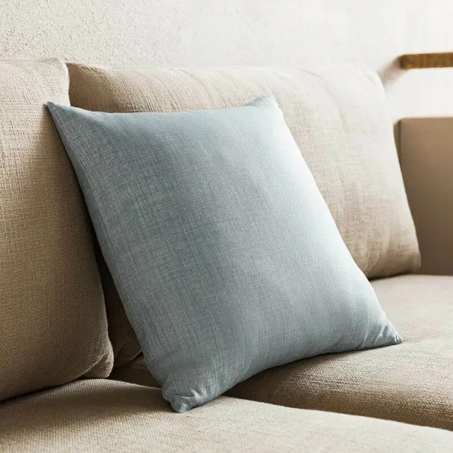 Μαξιλαροθήκη 43X43CM GOFIS HOME CHROME Μπλε 930B/ 01