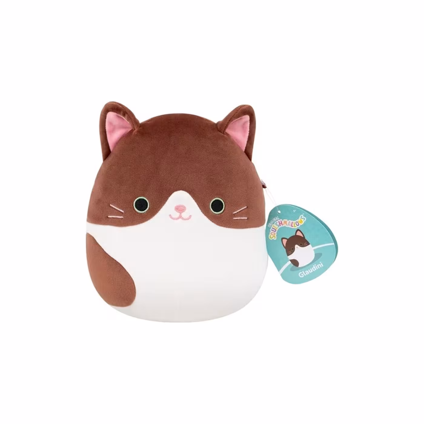 Λούτρινο Squishmallows - Λούτρινα 19εκ - Glaudini the brown cat, Glaudini η γατα JWSQ4064-H