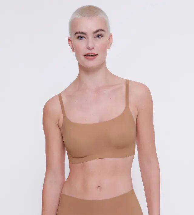 Sloggi Σουτιέν Zero Feel 2.0 Ultra Bra Μπεζ