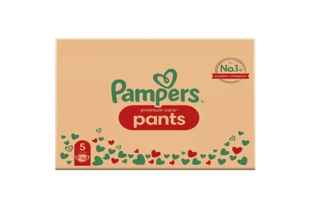 Pampers Premium Care Pants Monthly Πάνες Βρακάκι Νο 5 για 12-17kg, 108 τμχ