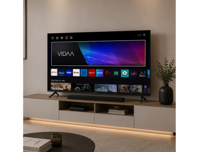 Smart TV 55'' Horizon 55HL5530U/C - Ανάλυση 4K Ultra HD - Δέκτες DVB-S2, DVB-T2, DVB-C - Wi-Fi, Bluetooth, 3x HDMI, 2x USB SMART TV HORIZON 55HL5530U/C