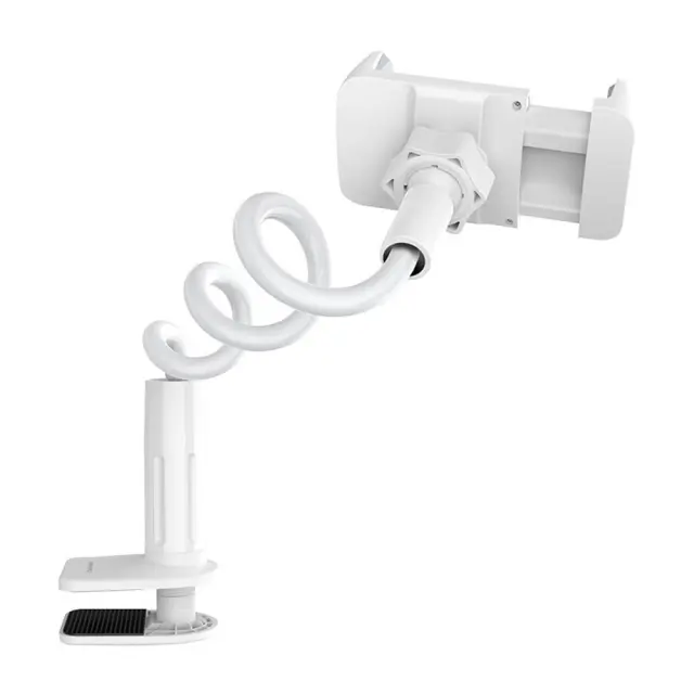 Borofone® BH23 Bright Shell Βάση με Εύκαμπτο Βραχίονα για Κινητό 4.5-6.5" - White 3