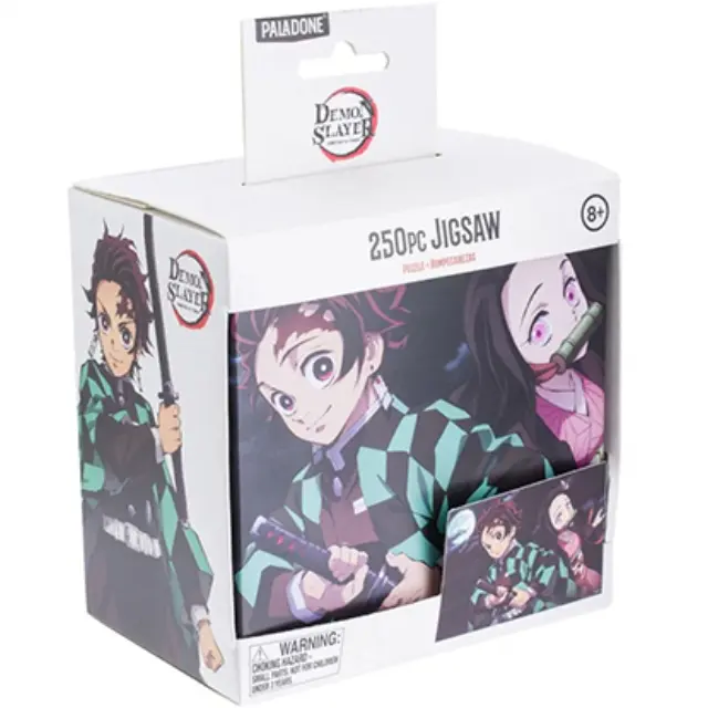 Paladone Πάζλ Demon Slayer Tanjiro + Nezuko - Jigsaw 250 PC 31x46cm (PP10185DE)