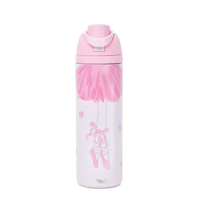 Μεταλλικό Θερμός 2 σε 1 Ballet YOLO 700ml