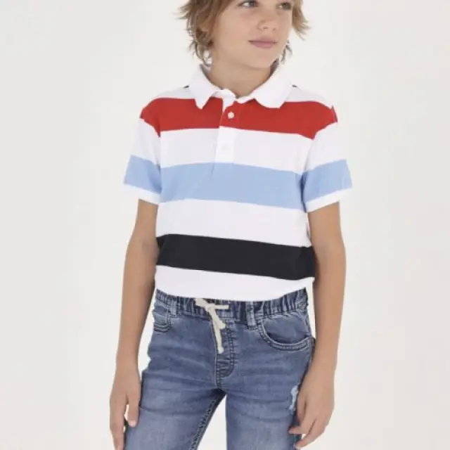Junior 10 έως 18 ετών Βερμούδα τζιν από βιώσιμο βαμβάκι τζιν - 10Ε 2