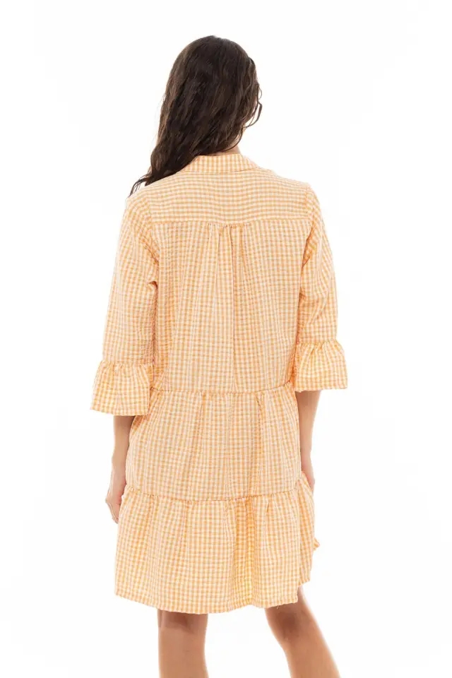 Beachwear Modern Check B420 Aspen Green Pink Label 3