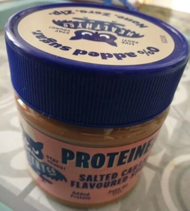 Proteinella Salted Caramel Άλειμμα Αλατισμένης Καραμέλας με Πρωτεΐνη Χωρίς Προσθήκη Ζάχαρης – HealthyCo – 200g 7350021422958