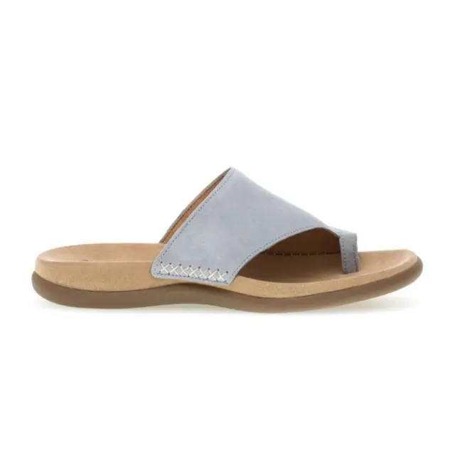 Gabor Παντόφλες Γυναικείο δέρμα Nubuck Μπλέ GAB/03700 10-AQUAMARIN