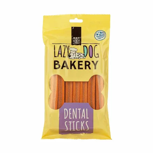 Lazy Dog Bakery Dental Sticks Κοτόπουλο 70gr Μονόχρωμο