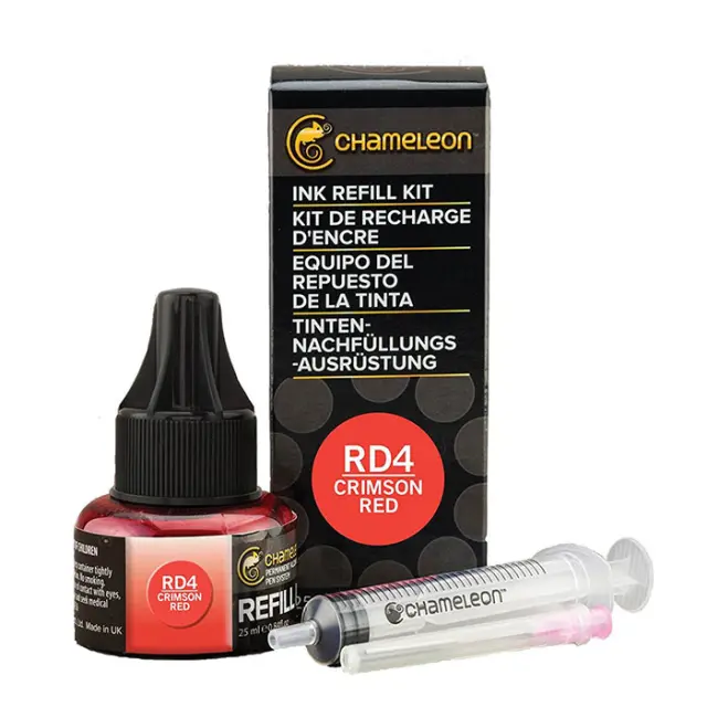Μελάνι Επαναγεμίσματος Chameleon - RD4 Crimson Red - 25ml