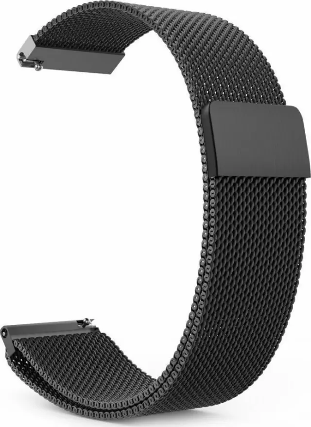Λουράκι Techsuit Watchband 22mm (W009) for Samsung Galaxy Watch (46mm)/Watch 3/Gear S3, Huawei Watch GT/GT 2/GT 3 (46mm) Black 2