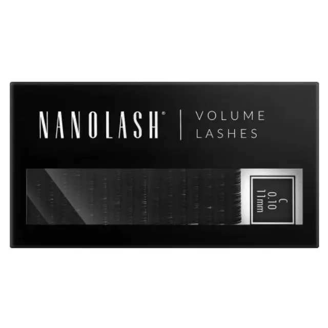 Nanolash Volume Lashes 0.10 C false eyelashes 11 mm