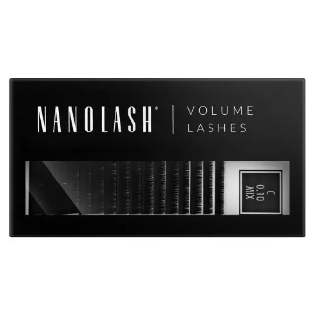 Nanolash Volume Lashes 0.10 C false eyelashes 6-13 mm