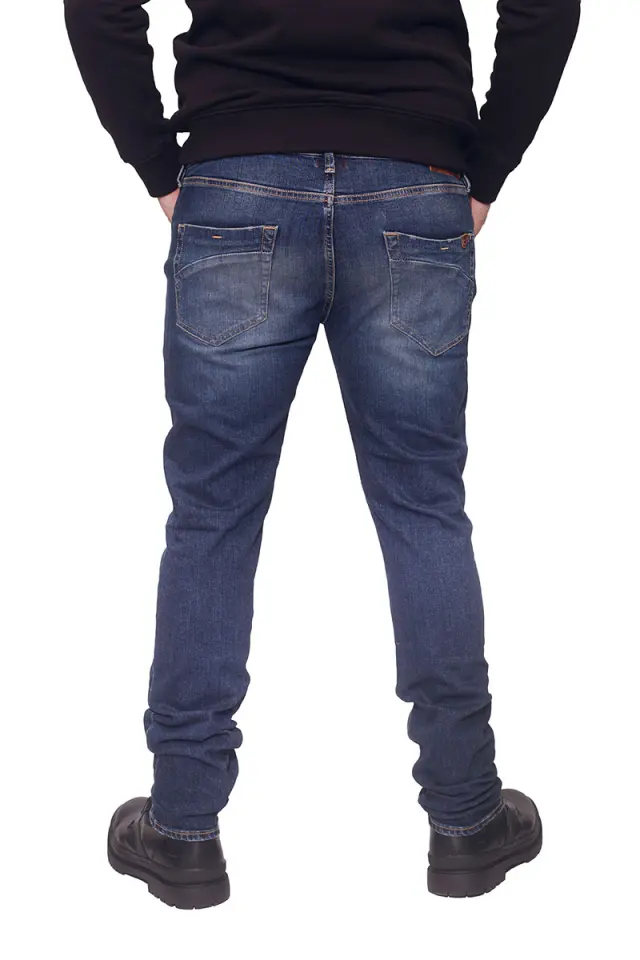 Devergo Ανδρικό NEW SLIM 25103 Τζιν Παντελόνι – Blue - 31 3