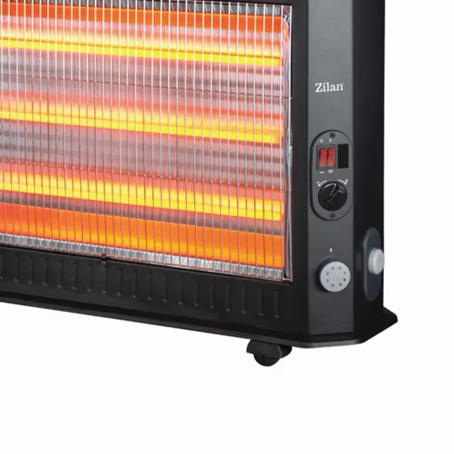Ζilan Σόμπα Χαλαζία με θερμοστάτη και ERP 2000W ZLN6821 2