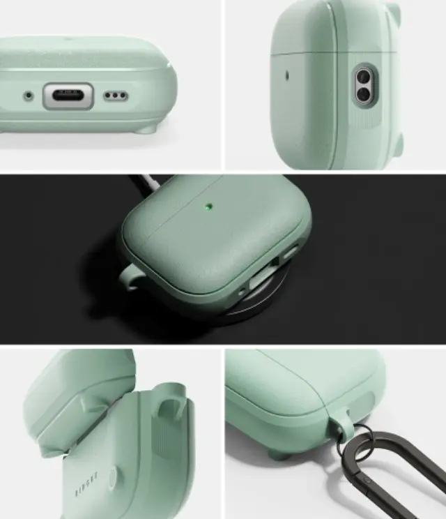 Ringke Onyx Magnetic Magsafe Apple Airpods Pro 3 Mint 3