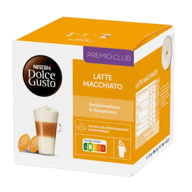 Nescafe Latte Macchiato 8+8 τμχ | Dolce Gusto