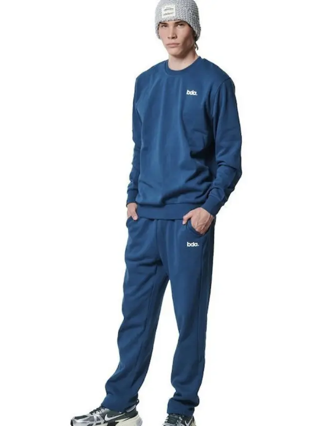 Body Action Crewneck Ανδρικό Φούτερ Fleece 063420-COBALT BLUE - XL 2
