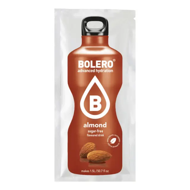 BOLERO Αμύγδαλο χυμός σε σκόνη για 1,5L (σακουλάκι 9γρ)