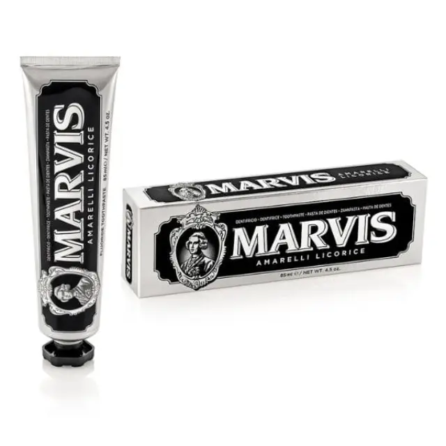 Marvis | Toothpaste Amarelli Licorice Mint Οδοντόκρεμα με Γεύση Γλυκόριζα και Μέντα | 85ml 2