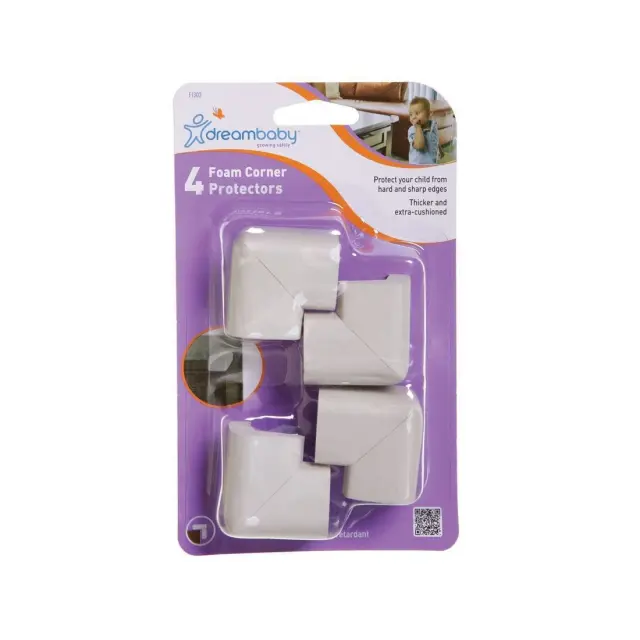 Προστατευτικά Γωνιών Foam 4τμχ GREY DreamBaby BR75798