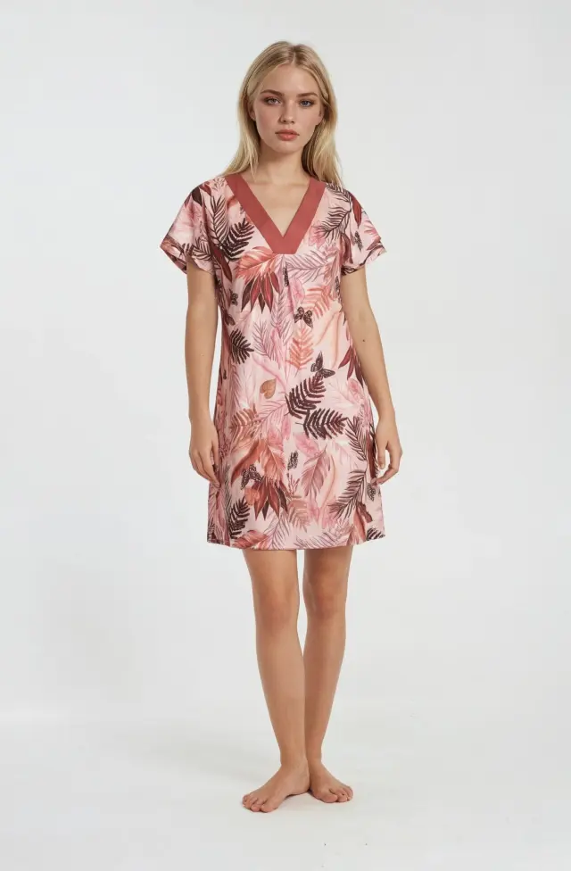 S929 - Type - NIGHTGOWN PALM LEAF - M