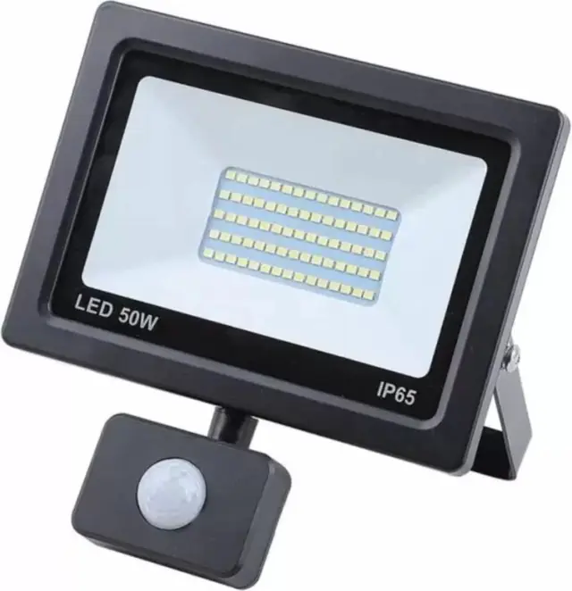 Προβολείς Εξωτερικού Χώρου Hofftech 50w Led Με Αισθητήρα